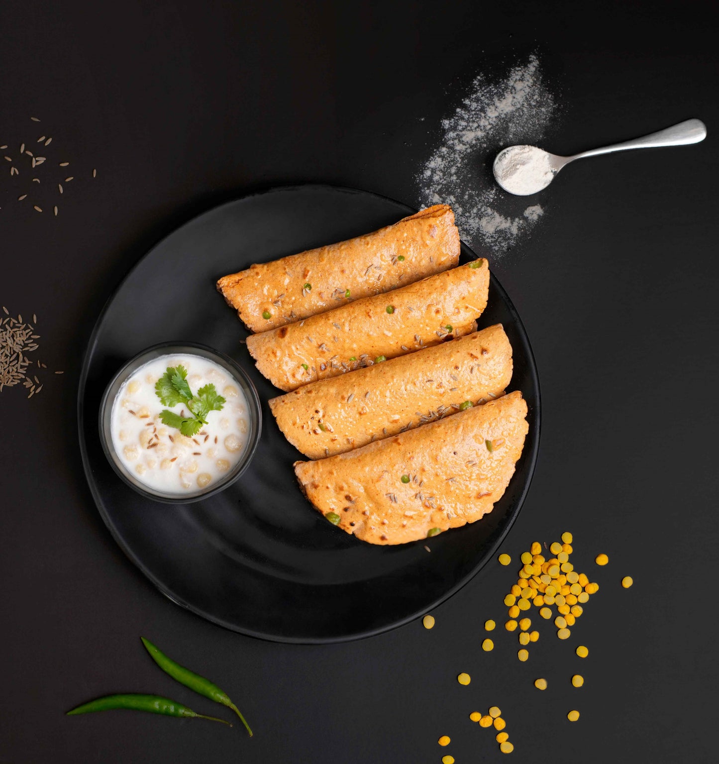 Swaastya High Protein Masala Chapathi Mix - 200g | Nutritious & Flavorful